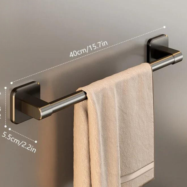 porte serviette salle de bain adhesif